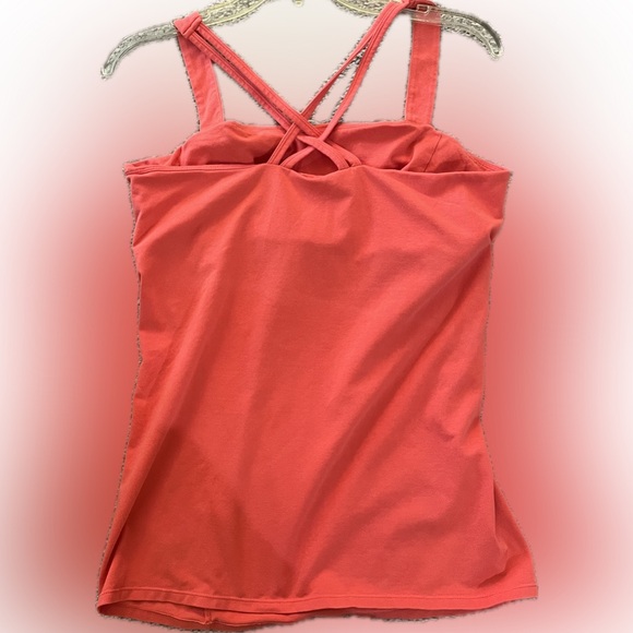 Sexy Orange Express Top with Strapy back - LARGE - Picture 2 of 5